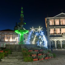 Christmas illumination in Viana Do Castelo